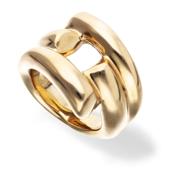 Anillo RAÍCES DORADO 12