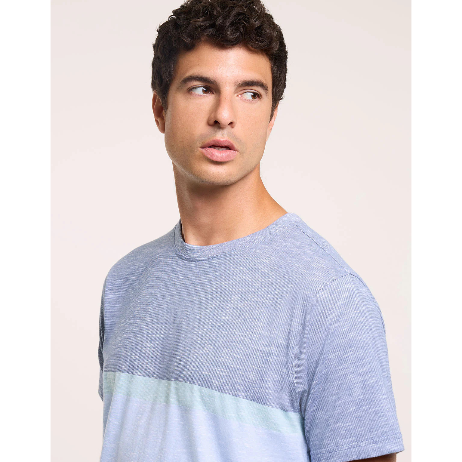 Camiseta Manga Corta Azul - Galosa