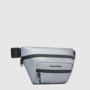 Piquadro Marsupio in tessuto gommato resistente all'acqua con tasca per AirPods® e protezione RFID