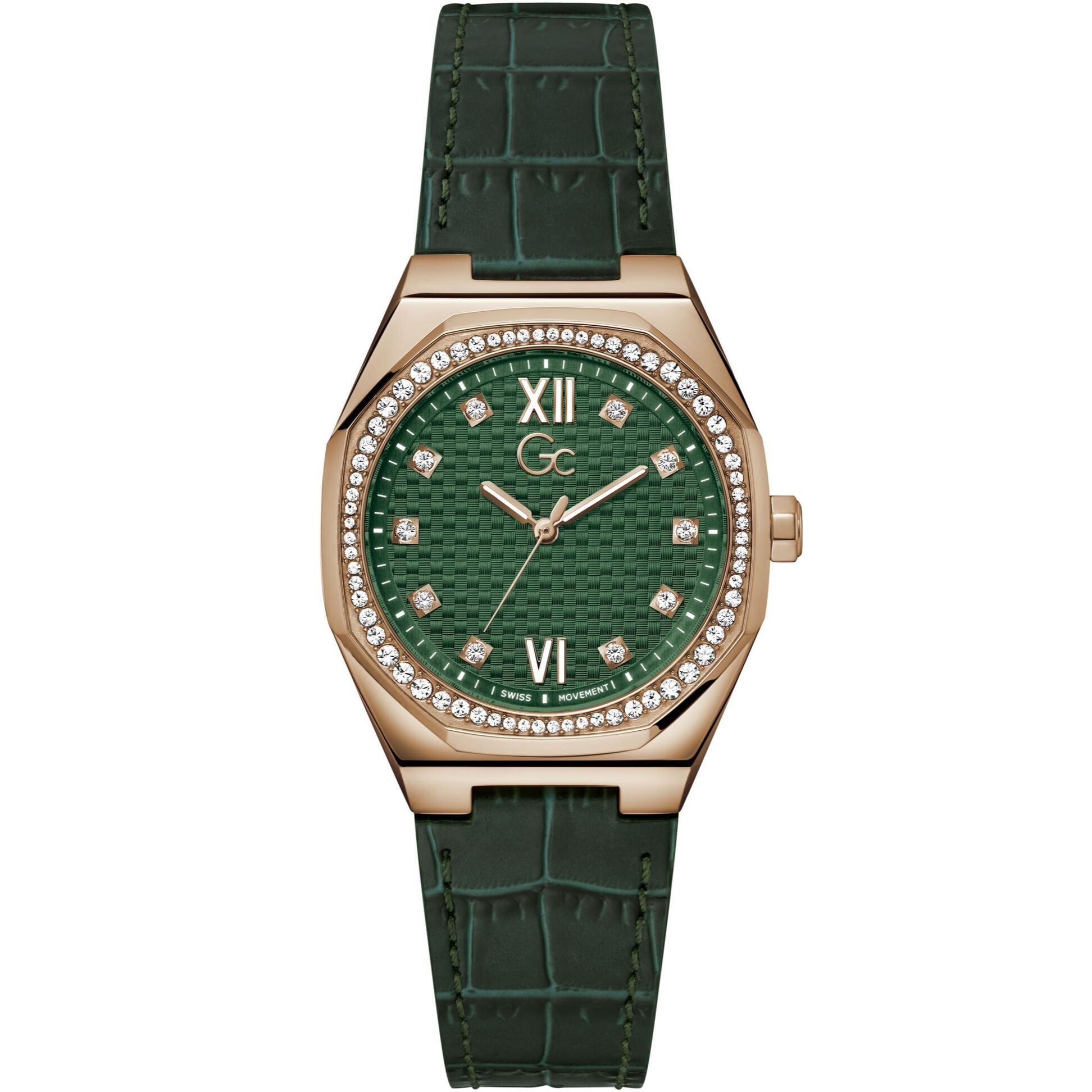 Gc Reloj Analógico De Cuarzo Gc Coussin Sleek Lady