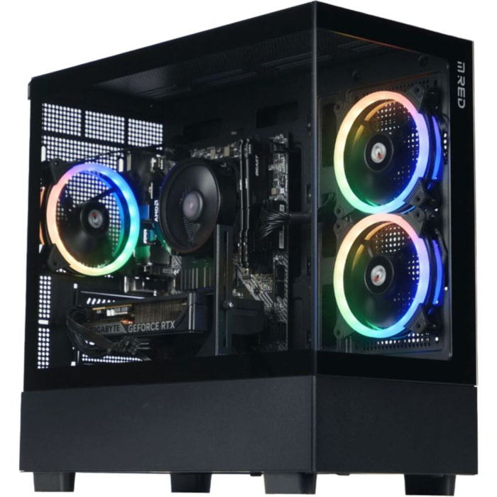 PC Gamer MRED RTX 5060 R5 5500 16Go 512Go Sans OS