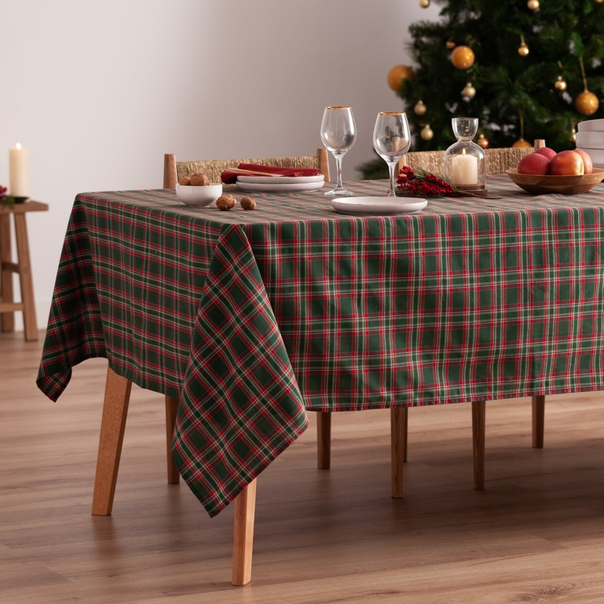 Mantel antimanchas NAIBI VERDE