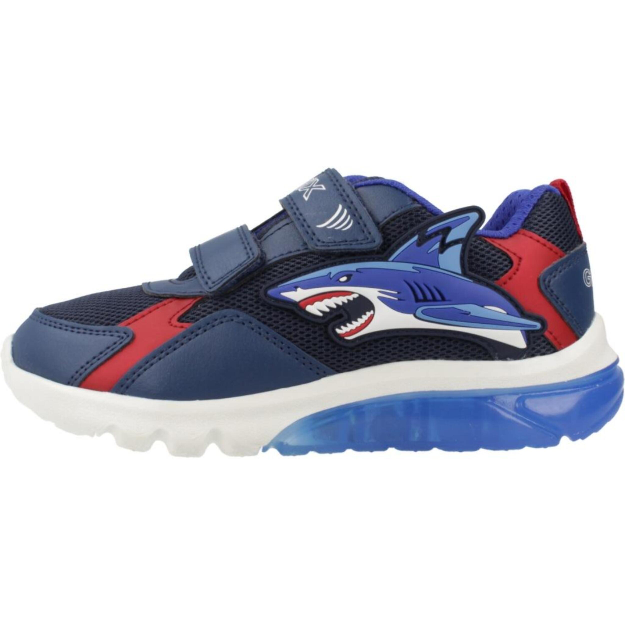 Zapatillas Niño de la marca GEOX  modelo J CIBERDRON BOY AZUL