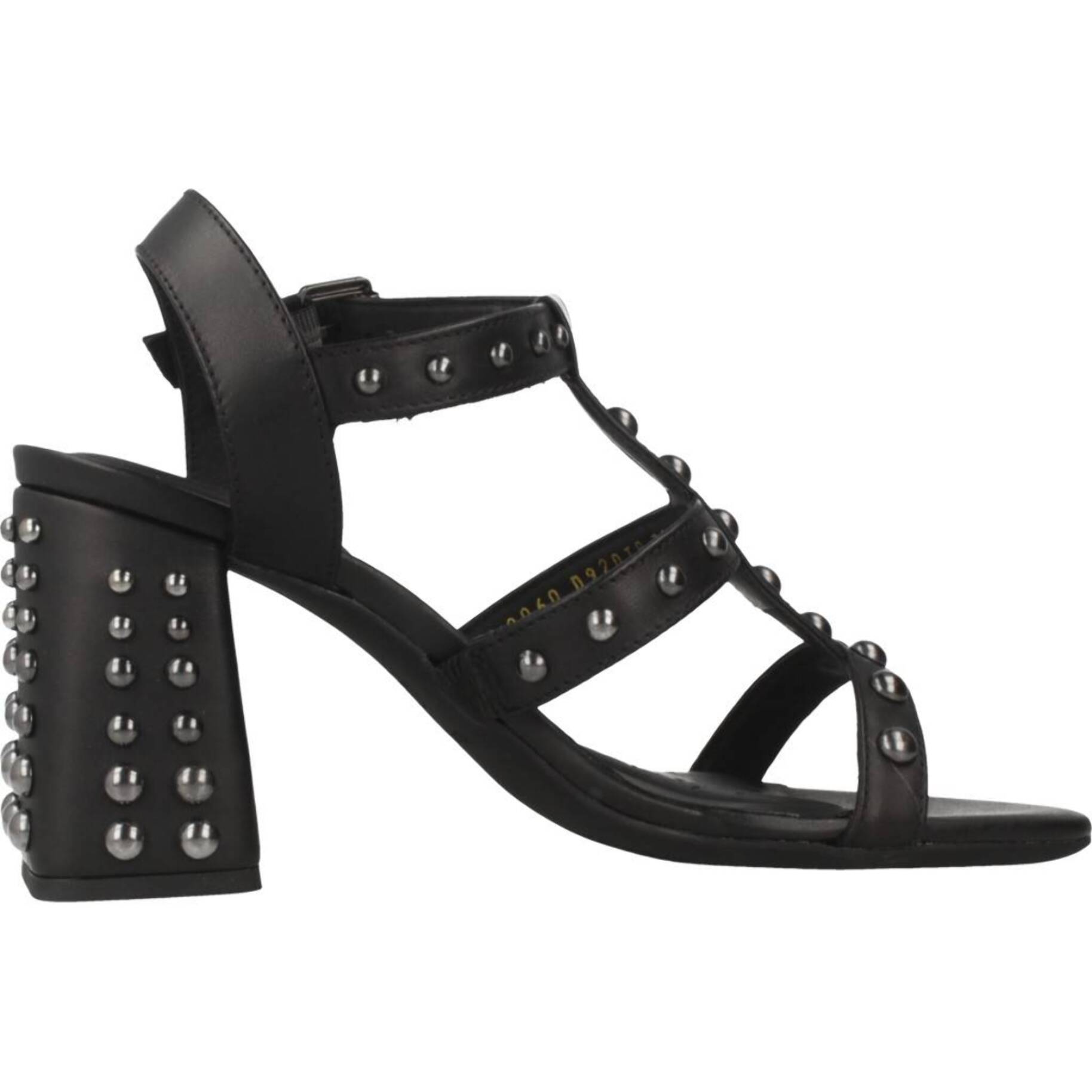 Sandalias Mujer de la marca GEOX  modelo D SEYLA SANDAL HIGH NEGRO