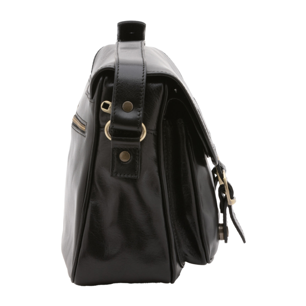 Borsa a tracolla  da donna In Vera pelle Made in Italy 32x23x15 cm