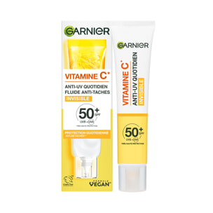 Garnier SkinActive Vitamine C Anti-UV Quotidien Invisible SPF50+ 40mL