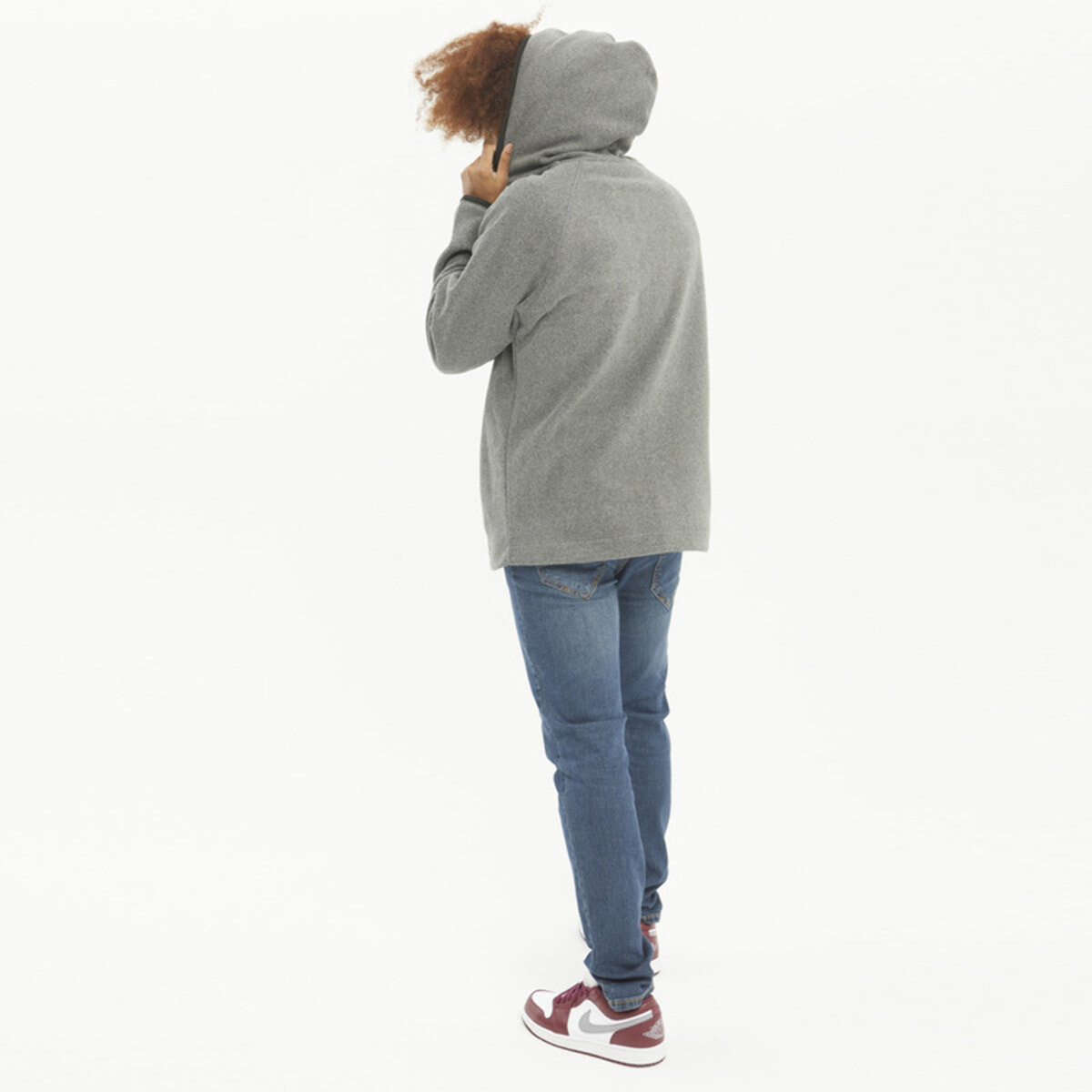 Sudadera con capucha y media cremallera ECHO Hydroponic