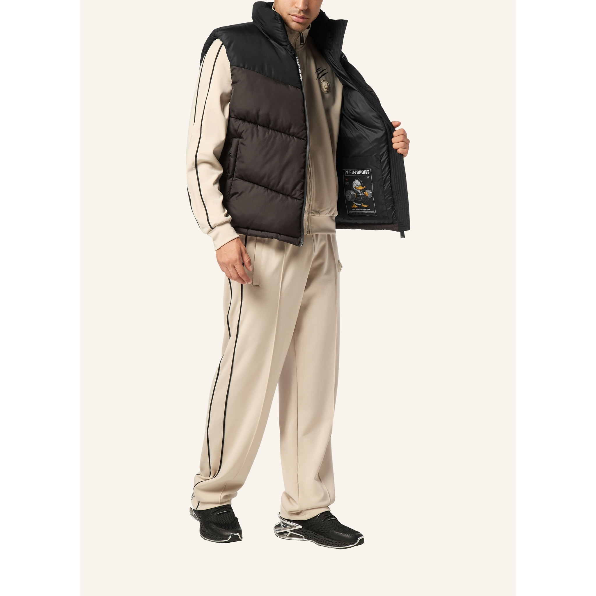 PLEIN SPORT Gilet corto