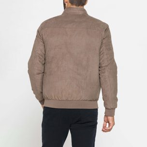 BOMBER IN ECOPELLE SCAMOSCIATA