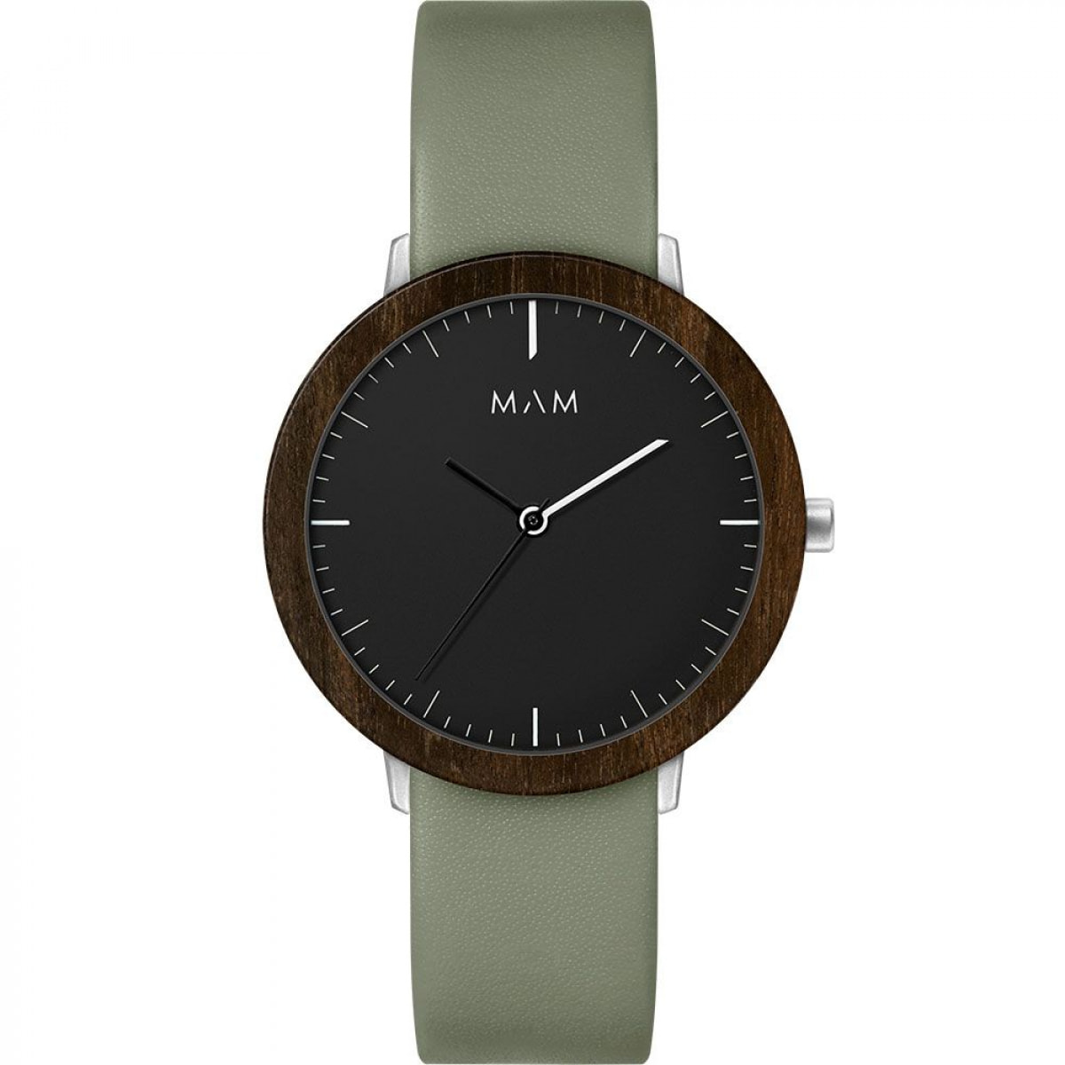 Reloj Mam MAM625 Unisex Analogico Cuarzo con Correa de Cuero