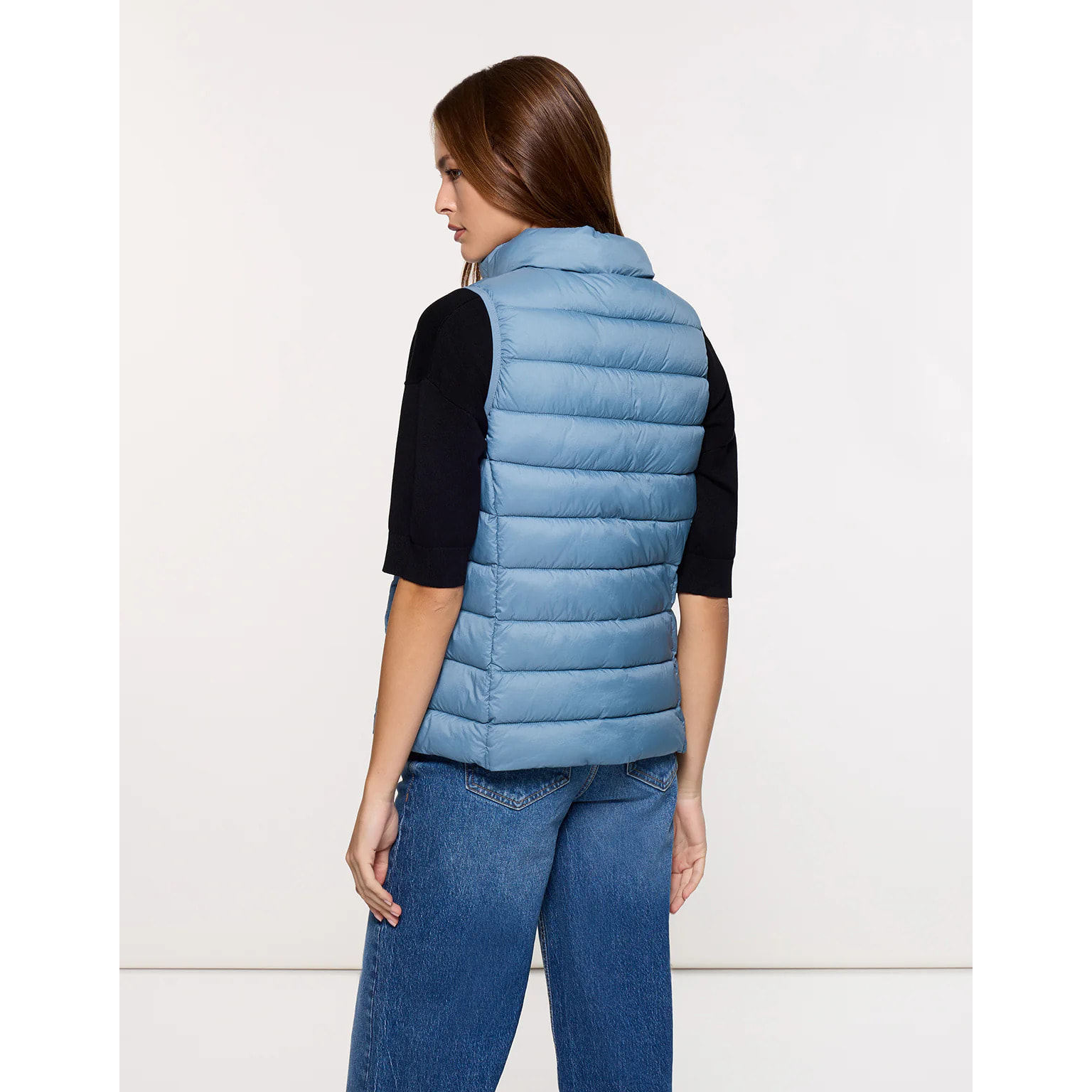 Chaleco Acochado Azul - Bare