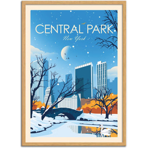 Affiche - Central Park New-York - Studio Inception