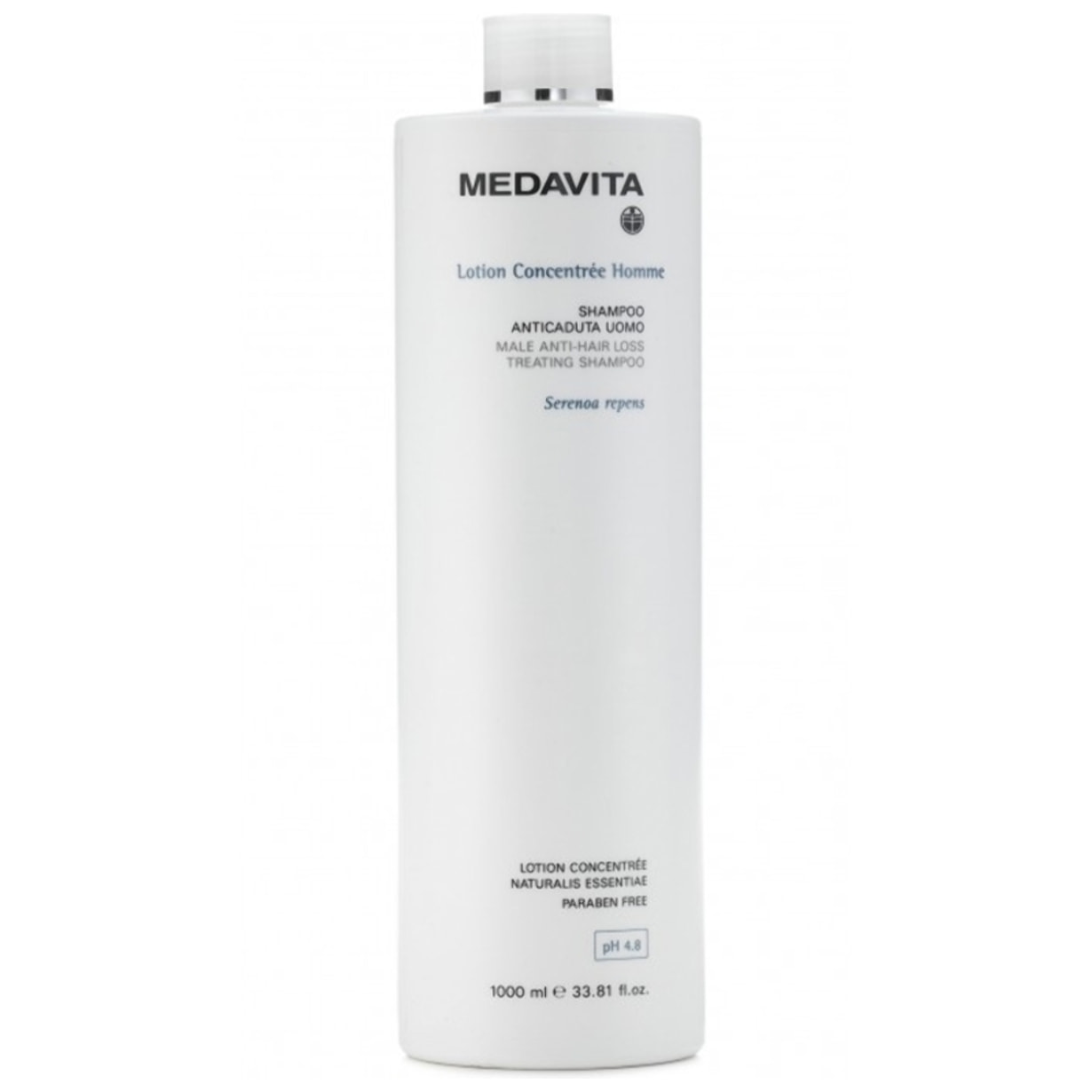 MEDAVITA Lotion Concentrée Homme Shampoo Anticaduta 1000ml