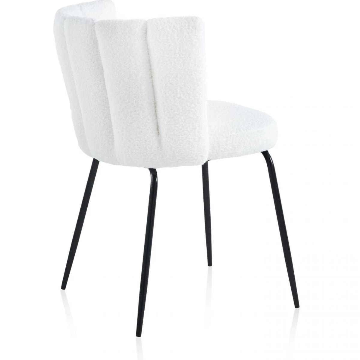 Pack 4 sillas de comedor Bodhi Crochet Nieve