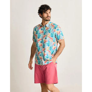 Camisa Manga Corta Multicolor - Bahama Coast
