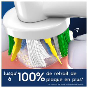 Oral-B Pro Floss Action Brossettes Pour Brosse À Dents, 3 Unités