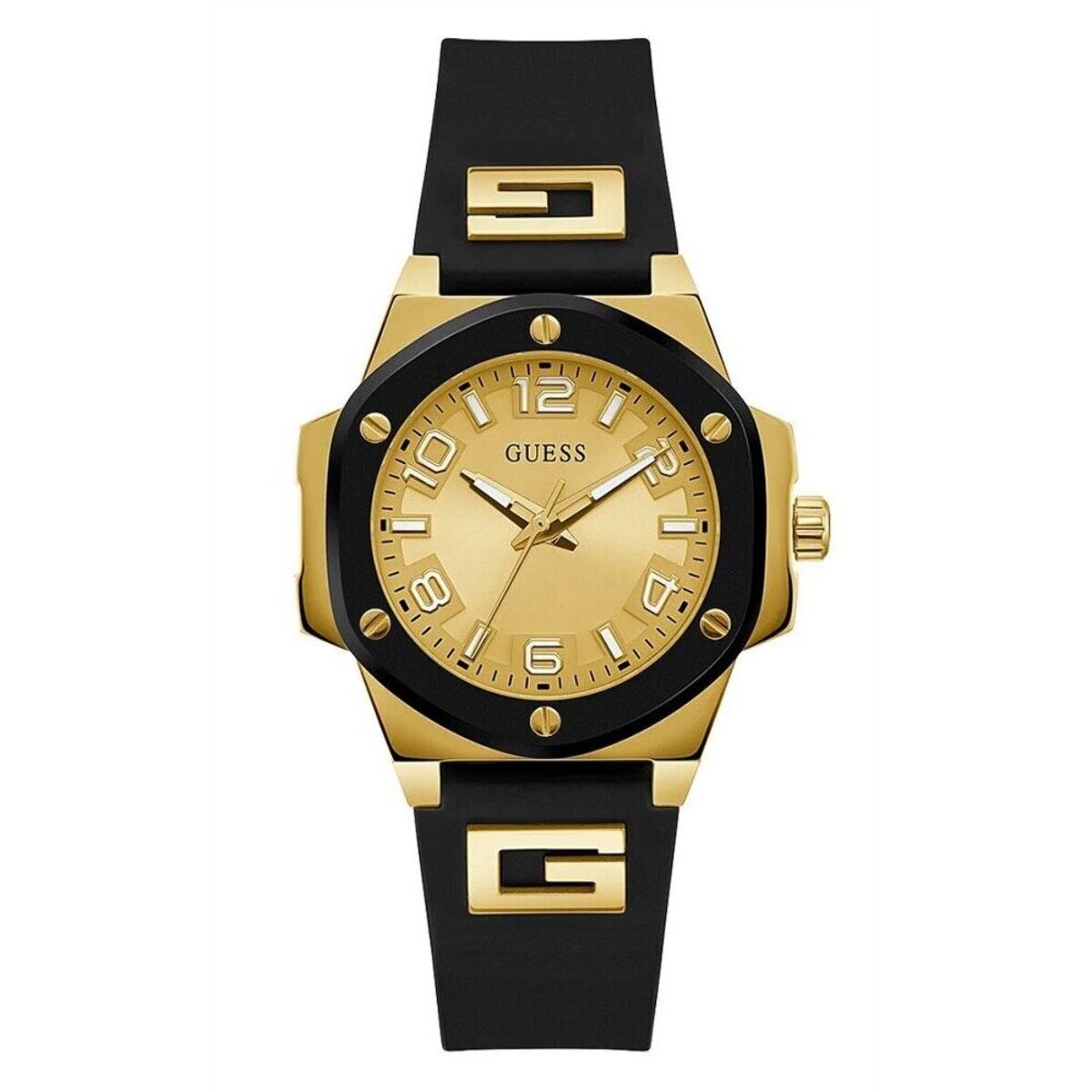 Reloj Guess GW0555L2 Mujer Analogico Cuarzo con Correa de Silicona