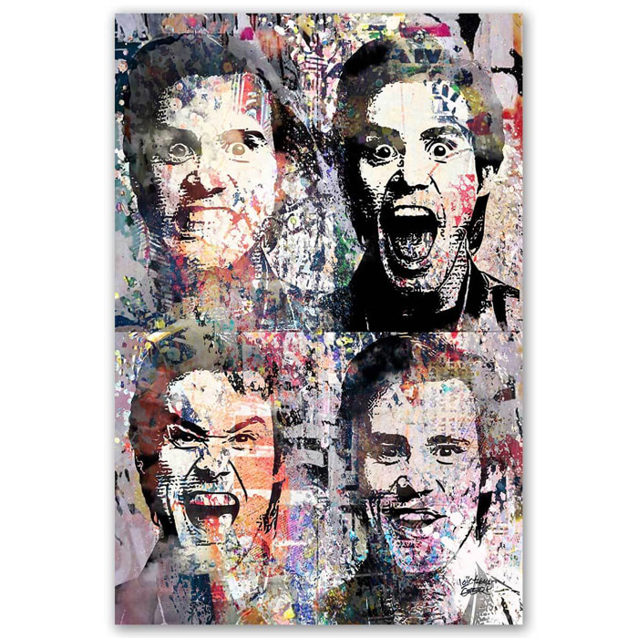Affiche art tableau Jim carrey the mask Affiche seule