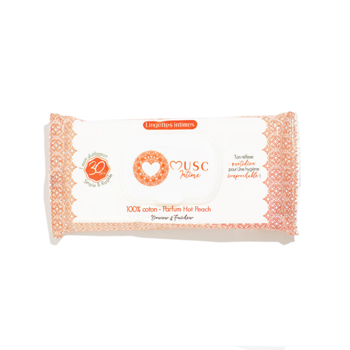 Hot Peach - Lingettes Intimes  30 unités