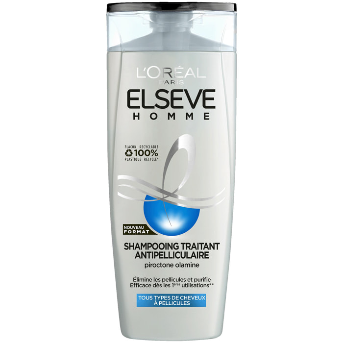 L'Oréal Paris Elseve Homme Shampooing Antipelliculaire 350ml