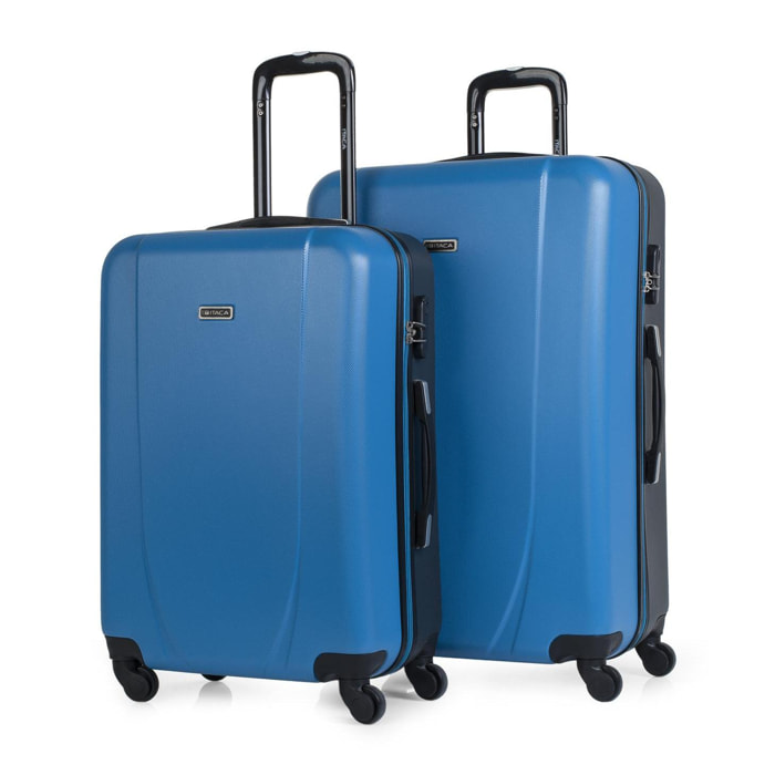 Maleta Itaca Tiber Set De 2 Unidades Azul-Antracita