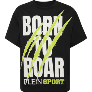 PLEIN SPORT T-Shirt Round Neck Ss SCRATCH