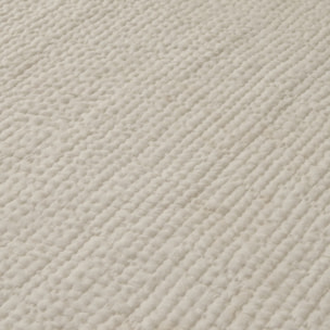 Colcha acolchada pespuntes Groma color marfil crudo 100% Algodón