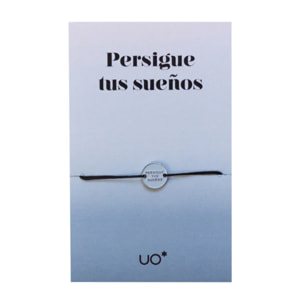 Pulsera Charm "Persigue tus sueños"