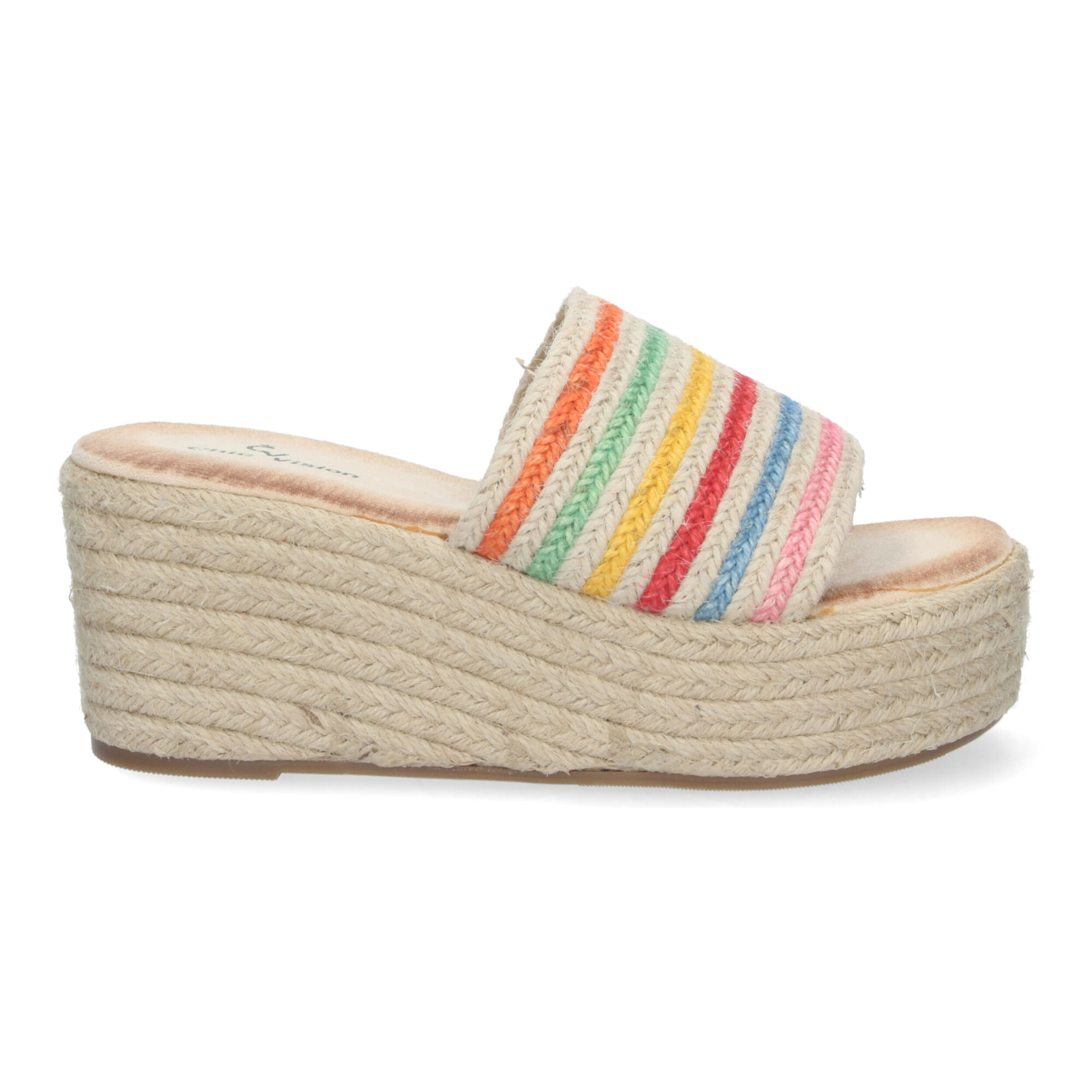 Sandalias de Plataforma de Yute para Mujer