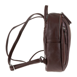 Zaino da donna in pelle Made in Italy - Modello Céleste Nova - Casual - 26.0 x 30.0 x 11.0 cm