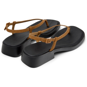 Sandalias - CAMPER Dana - Marron - Cuero nobuk