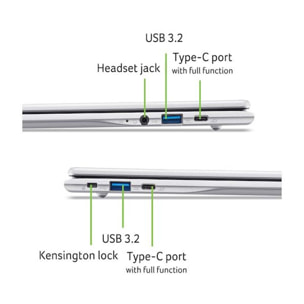 Chromebook ACER CB315-8H-89WN 15,6" MediaTek Kompanio 540 8 Go RAM DDR5 SSD 128 Go
