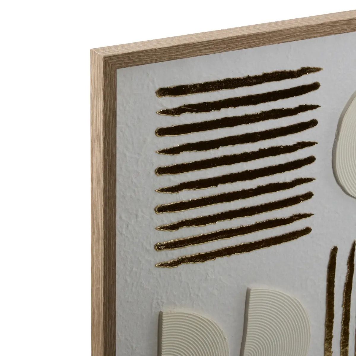 Toile 3D Nourane 45x60cm blanc