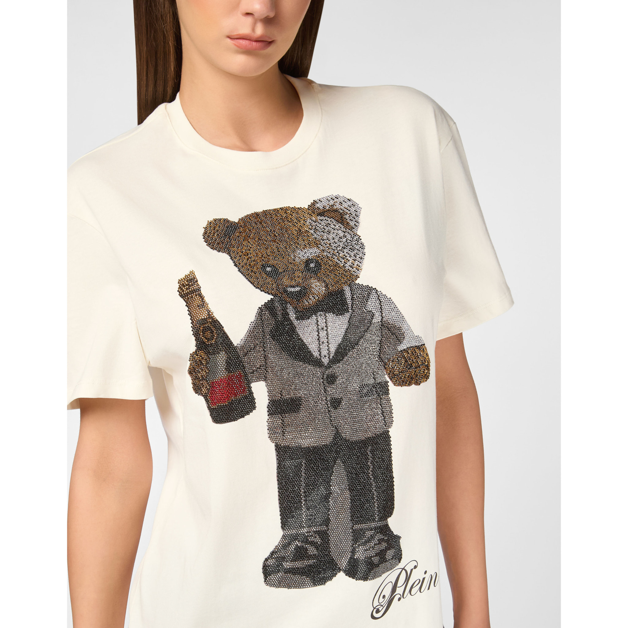 PHILIPP PLEIN Camiseta Hombre Fit TEDDY