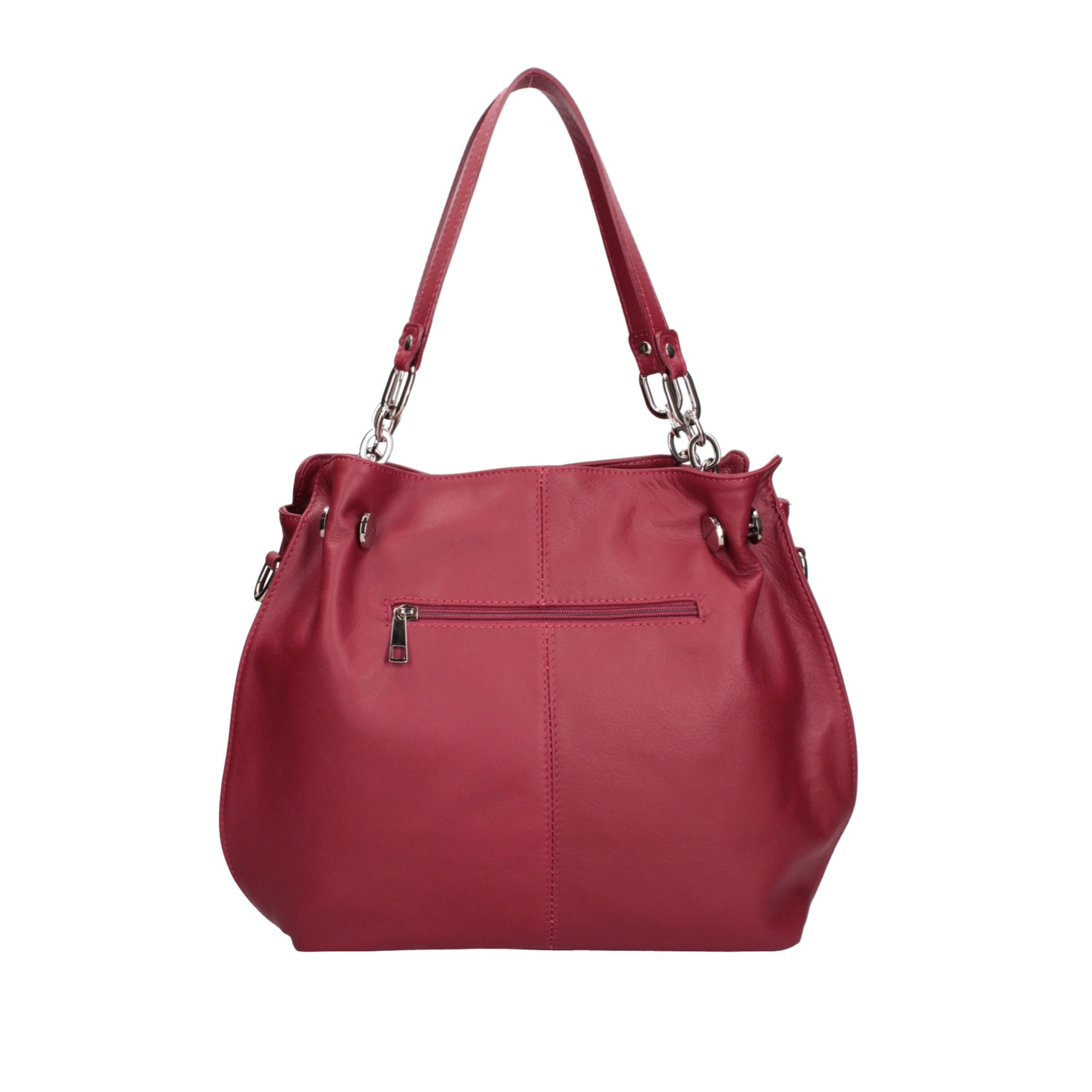 Borsa a mano da donna Made in Italy - Modello Ereba - 100% pelle - 38.0 x 30.0 x 12.0 cm