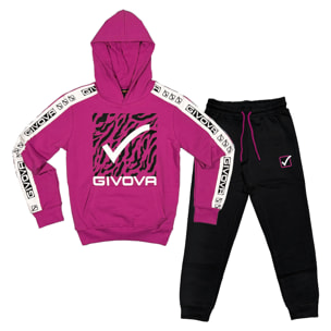 Tuta Ragazza GIVOVA 8 / 16 Anni Cotone Felpato Invernale