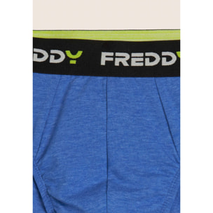 Slip Uomo con Elastico Jacquard a Contrasto e Logo