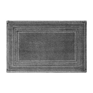 Tapis de bain Coton FLAIR 50x80cm Gris antharcite Elements by Spirella