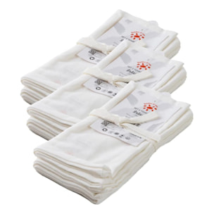 Intrecci – Set 6 tovaglioli in puro cotone 40x40 cm