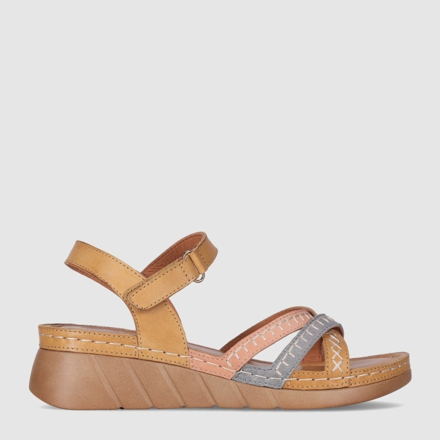 Sandalias de Piel - Cuero - Tacón: 3 cm