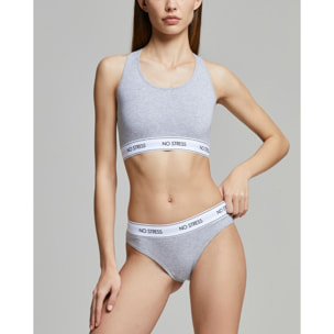 Slip no stress donna cotone organico