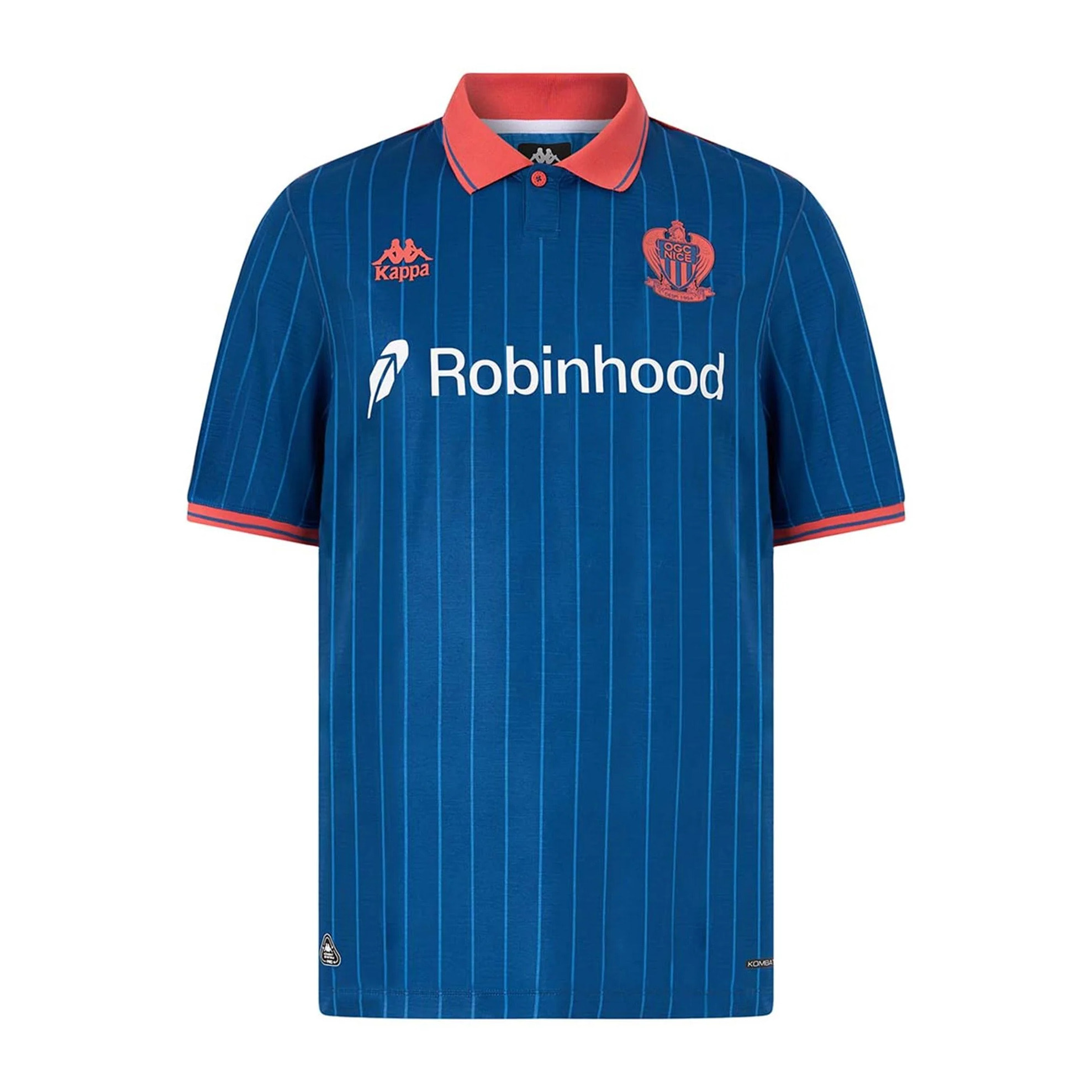 Kappa - Camisetas de juego Hombre Azul - Kombat Pro 2026 Third Ogc Nice