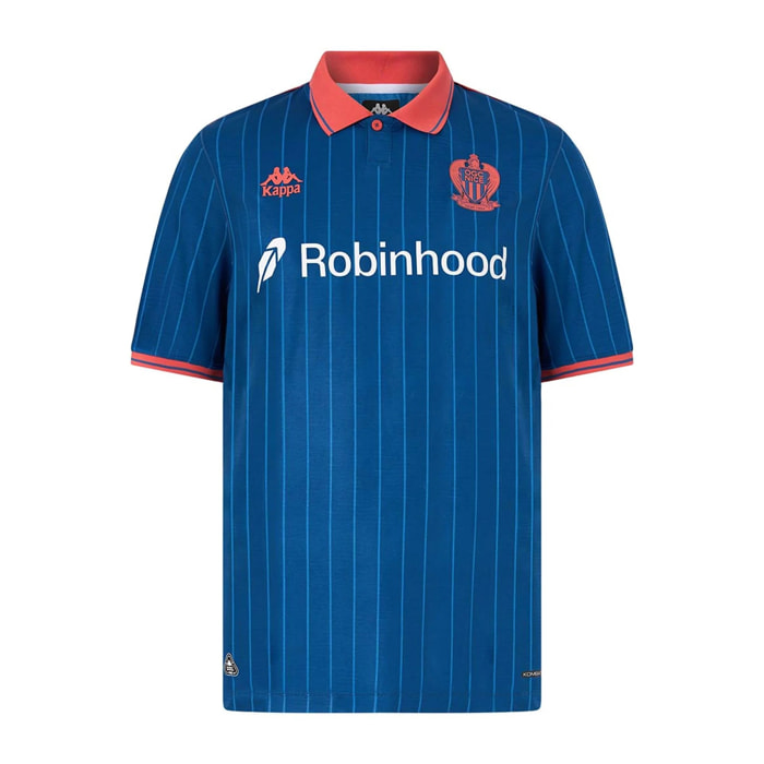 Kappa - Camisetas de juego Hombre Azul - Kombat Pro 2026 Third Ogc Nice