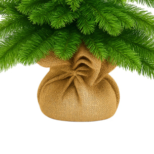 Sparky - Mini Albero di Natale Pinetto Tradizionale in PVC H90 cm, 96 Punte