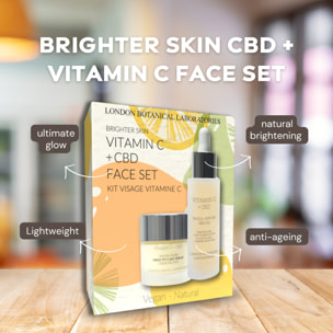 Set facial de CBD + vitamina C para una piel más luminosa