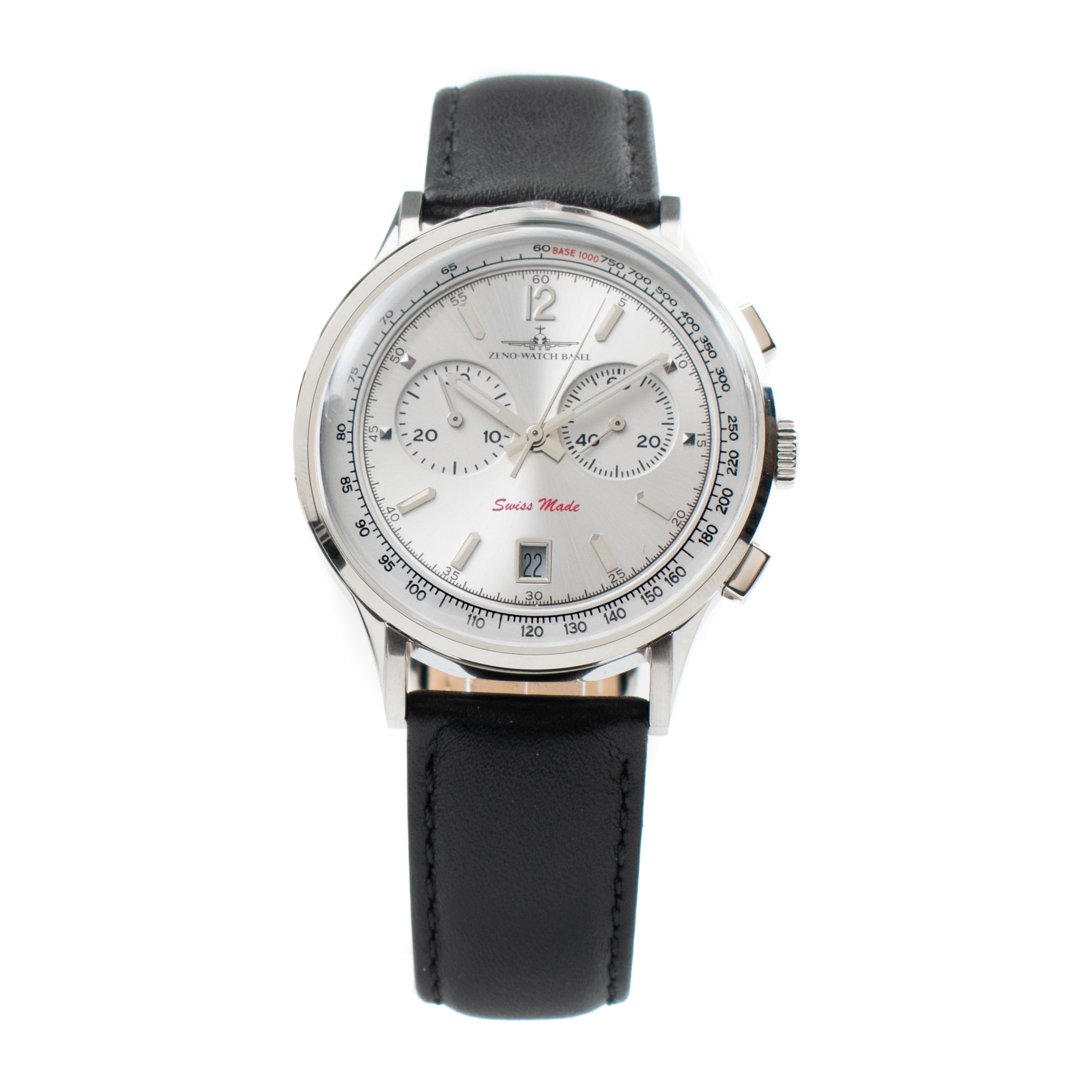 Reloj Zeno ZE5181-1 Hombre Analogico Cuarzo con Correa de Cuero