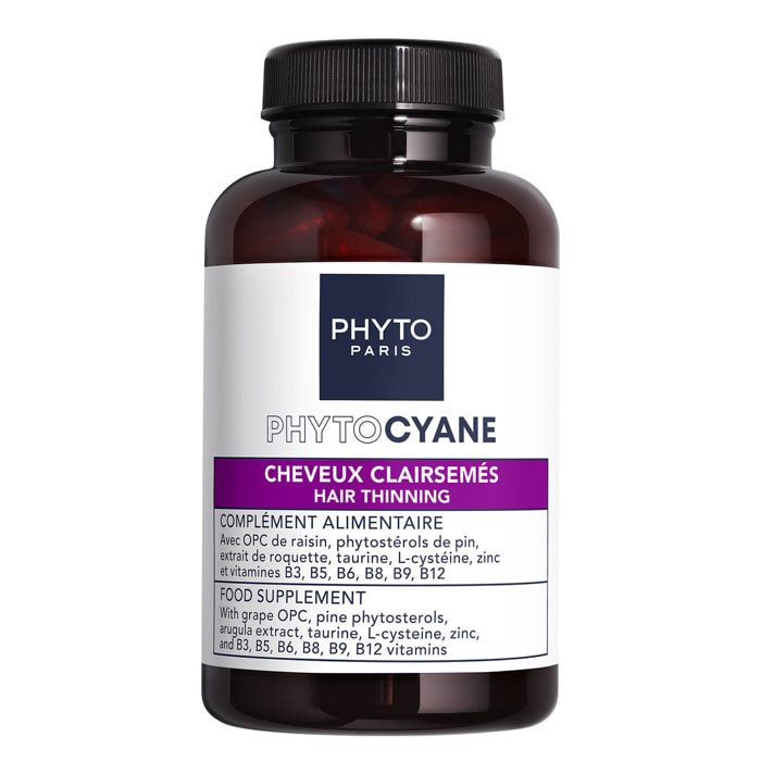 Phytocyane - Complément Alimentaire Chute de Cheveux - Pousse - Croissance - Densité - 3 mois