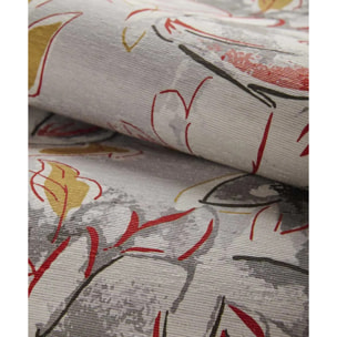 Passatoia cucina bagno ingresso multiuso, disegno fiori stile naturale