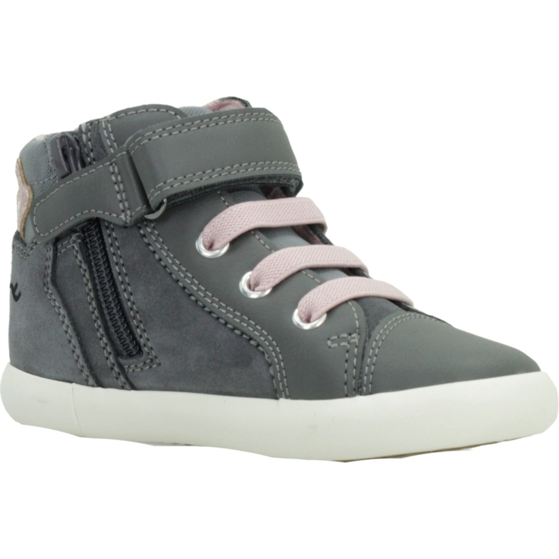 Zapatillas Niña de la marca GEOX  modelo B661MA 022BC B GISLI GRIS