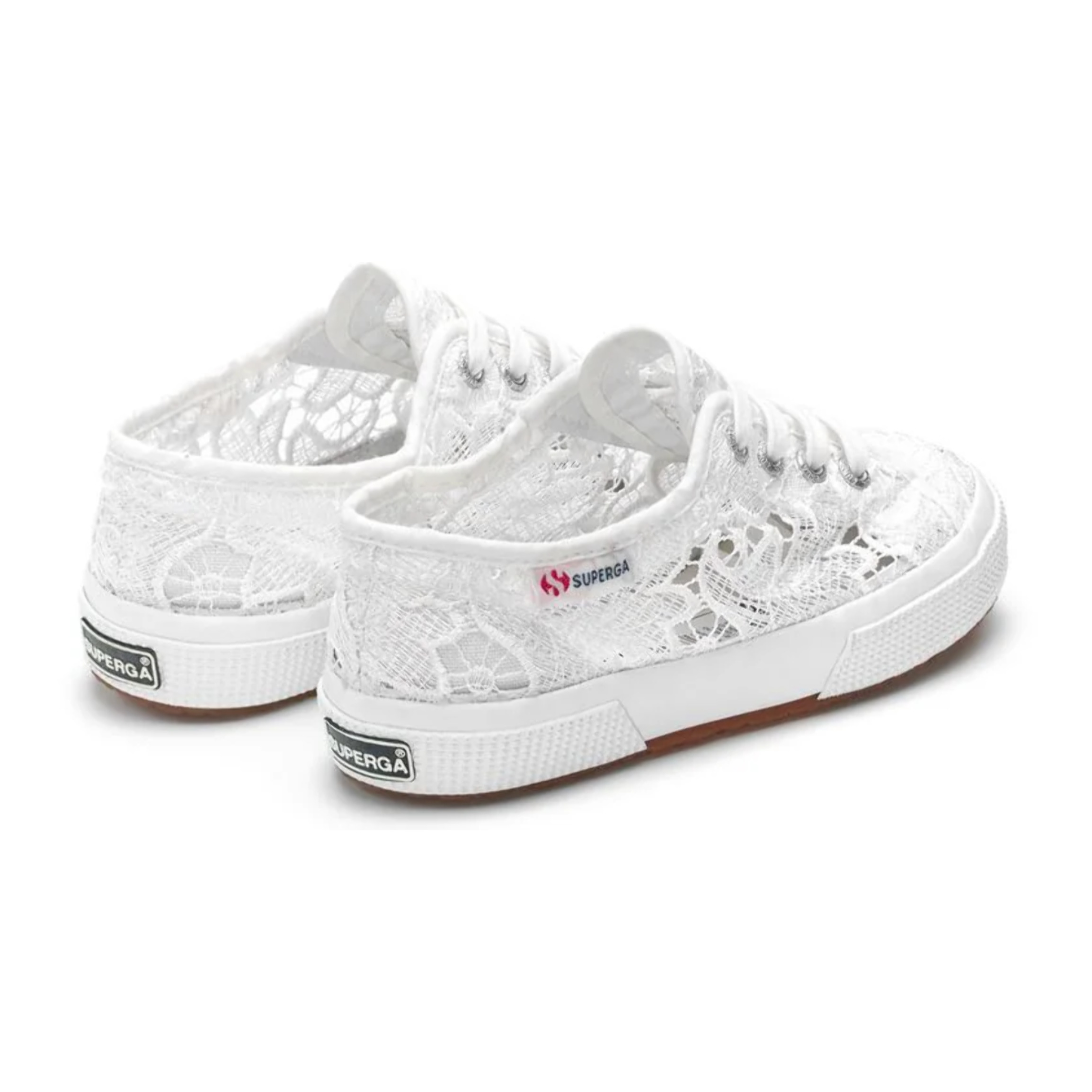 Le Superga Bambina Bianco 2750-MACRAMEJ